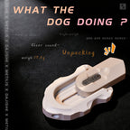 what the dog doing？